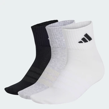 Три пары носков THIN&LIGHT SPORTSWEAR ANKLE adidas KC9614 (43-45) серый (4068821228580)