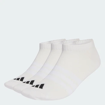 Три пары носков THIN&LIGHT ESSENTIALS LOW CUT adidas JZ0533 (40-42) белый (4068821246546)