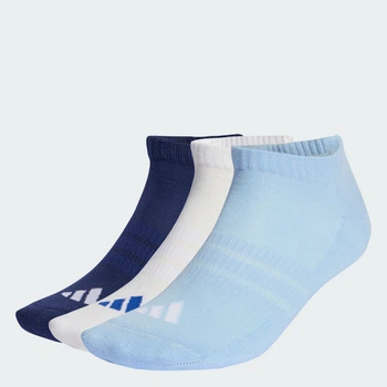 Три пары носков Cushioned Essentials Low Cut adidas KC9620 (34-36) синий (4068819717966)