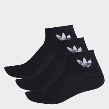 Три пары носков Mid-Cut Crew adidas FM0643 (40-42) черный (4062054927319)