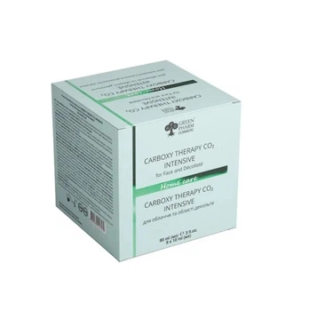 Карбокситерапія для обличчя та зони декольте Green Pharm Cosmetic Carboxy Therapy CO2 Intensive For Face And Decollete 9*10 мл