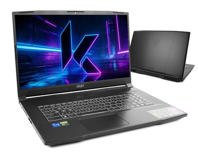 Ноутбук MSI Katana 17 (B13VEK-1261XPL|10M232W11P), Intel Core i7-13620H / 17.3" / IPS / 144 Hz / RAM 32 ГБ DDR5 / SSD 1 ТБ / RTX 4050 / Windows 11 Pro / Чорний