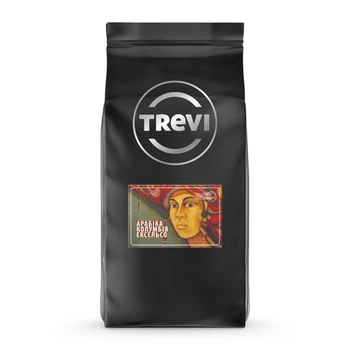 Кава в зернах Trevi Арабіка Колумбія Ексельсо 1 кг