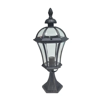 Світильник вуличний Lusterlicht Real II 1504L Е27 стовпчик низький