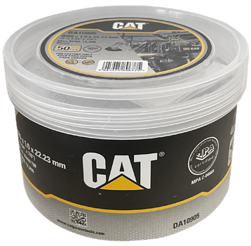 Диск для різання металу CAT DA10905 125 x 22.2 мм 50 шт (6943475896775)