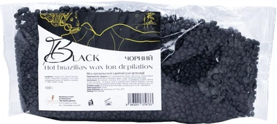 Воск для депиляции Private Label Черный бразильский в гранулах 1 кг (8083201379733)