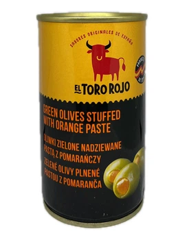 Оливки Toro Rojo зеленые c апельсином 350 г (OL0737)