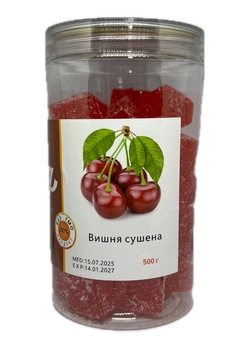 Мармелад King Вишня кубики у банці 500 г (CHM0751)