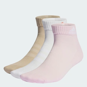 Три пары носков Cushioned Sportswear Ankle adidas IP0404 (46-48) розовый (4067886366220)