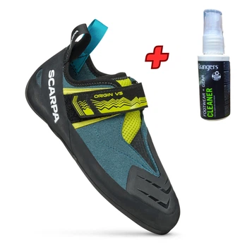 Скельники SCARPA Origin VS Petrol/Lime 41 + Подарунок Спрей для очищення взуття Grangers Footwear + Gear Cleaner 50 ml