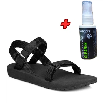 Сандалии SOURCE Classic Womens Black 37 + подарок Спрей для очистки обуви Grangers Footwear + Gear Cleaner 50 ml