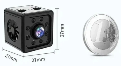 Мини Wi-Fi Камера K13 1080P, Беспроводная IP камера с датчиком движения и ночным видением