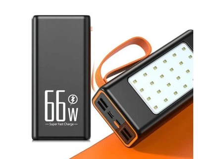 Повербанк Hoco JA88A 100000 мА·ч с быстрой зарядкой PD 20W QC 3.0 и LED-дисплеем (9797)