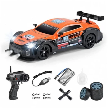 Дрифт машинка з ЕФЕКТОМ ДИМУ Nissan GTR 20км/год 1:16(28см) на радіокеруванні