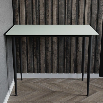 Стол универсальный Prime Ferrum-decor 750x1000x600 Черный металл ДСП Кашемир 16 мм (PRAIM09)
