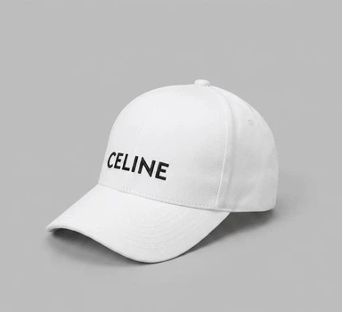 Кепка бейсболка Celine One Size унисекс белая