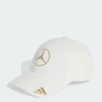 Кепка Mercedes - AMG Petronas Formula One Team Corduroy adidas JY5608 (Дорослі (M/L)) білий (4068806537539)