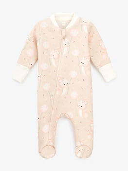 Комбінезон (ромпер) Зайка для дівчинки Baby Life 21-31 62 см Різнокольоровий shop (2000999617959)