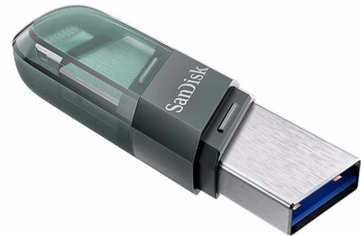 Флеш-память USB SanDisk 256GB Lightning USB 3.1 Black