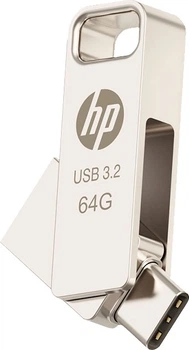 Флеш-пам'ять USB HP X206c 128GB Type-C USB 3.2 Gen 1