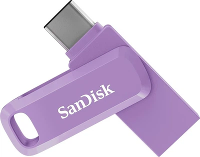 Флеш-пам'ять USB SanDisk DDC3 64GB Type-C USB 3.2 Purple