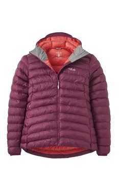 Жіноча хайкінгова куртка Rab Cirrus Alpine Jacket Wmns, Mulberry, 12