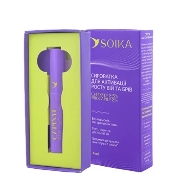 Сироватка для росту вій та брів Soika Capixyl Active, 4 мл