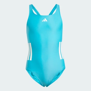 Дитячий купальник 3-Stripes C-Back Kids adidas JN6587 (116) бірюзовий (4067901631517)