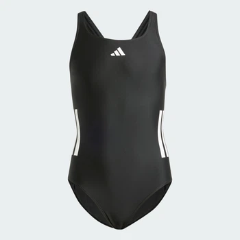 Детский купальник 3-Stripes C-Back Kids adidas JN6577 (128) черный (4067901626902)
