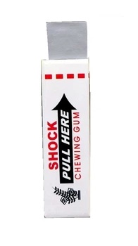 Игрушка-прикол "Жвачка-шокер" KA-23-6002 9см (Shock chewing gum), Цена за 1 штуку Белый