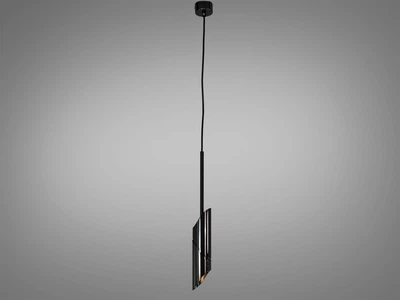 Подвесной светильник GU10 черный хром для интерьера QY-H1125PB QY-H1125PB