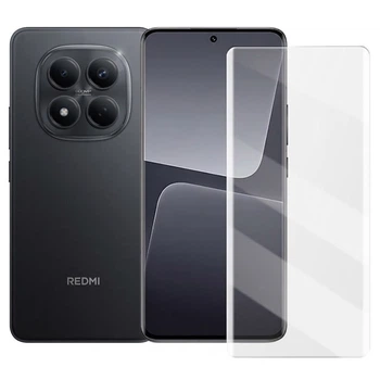 Защитное стекло Fiji Curved UV для Xiaomi Redmi Note 15 Pro анти-отпечатки (с клеем и УФ лампой) Clear