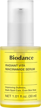 Осветляющая сыворотка для лица Biodance Radiant Vita Niacinamide Serum с витамином C и ниацинамидом 30 мл (8809891185009)