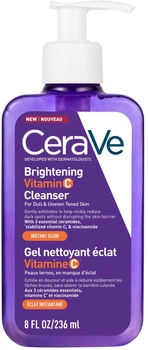 Очищающий гель CeraVe Hydrating Cleanser с витамином С для придания сияния и выравнивания тона кожи лица 236 мл (3337875952804)
