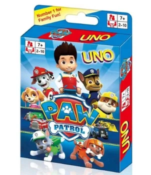 Настольная игра UNO щенячий патруль Paw Patrol 108 карт