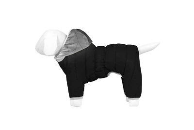 Комбинезон для собак AiryVest One светоотражающий капюшон ХS 22 В 29-31 см С 19-21 см черный Collar