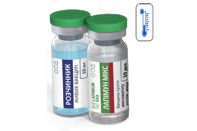 Вакцина Лапімун Мікс проти міксоматозу кролів 1 флакон 10 доз BioTestLab