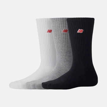 Мульти носки New Balance Patch Logo 3p 39-42 (M) 25,5-28 см (LAS33763WM)