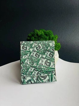 Кошелек кожа доллары