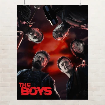 Постер Пацаны, The Boys, сериал, супергерои, A2 60×45 см (id4861)