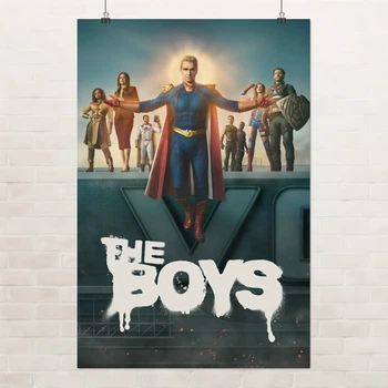 Постер Пацаны, The Boys, сериал, супергерои, A3 42×28 см (id4872)