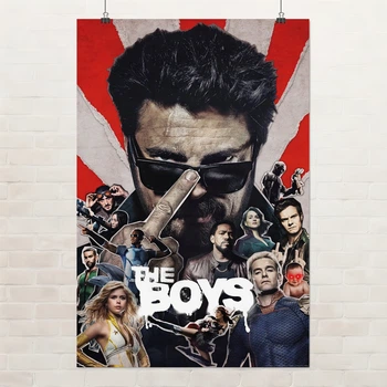 Постер Хлопаки, The Boys, серіал, супергерої, A2 60×40 см (id4864)
