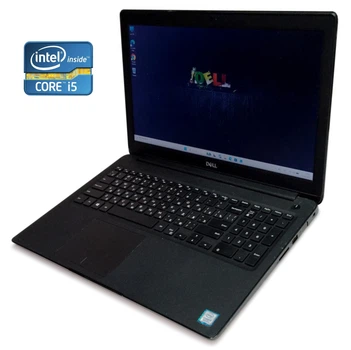 Ноутбук Б-класс Dell Latitude 3500 / 15.6" (1920x1080) TN / Intel Core i5-8265U (4 (8) ядра по 1.6 - 3.9 GHz) / 16 GB DDR4 / 256 GB SSD NVMe / Intel UHD Graphics 620 / WebCam б/у