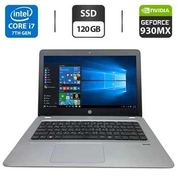 Ноутбук Б-класс HP ProBook 440 G4 / 14" (1920x1080) TN / Intel Core i7-7500U (2 (4) ядра по 2.7 - 3.5 GHz) / 8 GB DDR4 / 120 GB SSD / nVidia GeForce 930MX, 2 GB GDDR3, 64-bit / WebCam б/у