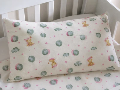 Наволочка SoundSleep Bears Balloons фланель 50х70 см білий з принтом (2800005154092)