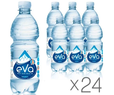 Упаковка горной минеральной негазированной воды Acqua Eva ПЭТ 12 шт. х 0,5 л