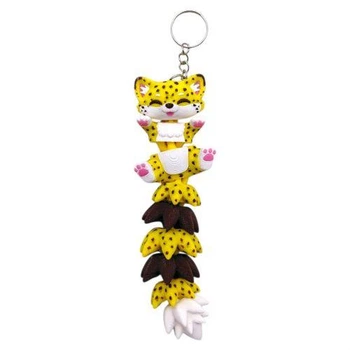 3D Брелоки FLEXI CHEETAH LONG TAIL/ ГЕПАРД ХВОСТИК KEYCHAIN, 3D печать