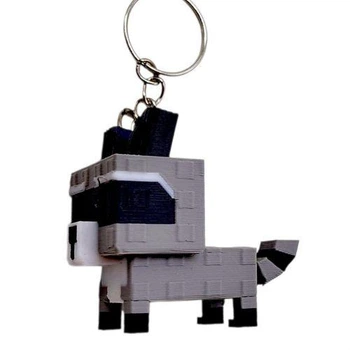 3D Брелоки ROBLOX RACCOON / ЄНОТ GAG KEYCHAIN. РОБЛОКС, 3D друк