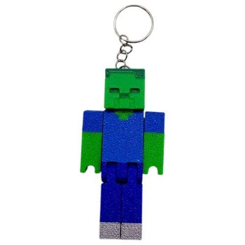 3D Брелоки MINECRAFT / МАЙНКРАФТ ZOMBIE / ЗОМБІ KEYCHAIN, 3D друк