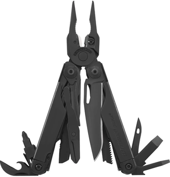 Мультитул Leatherman Surge Black, нейлоновий чохол (831334)